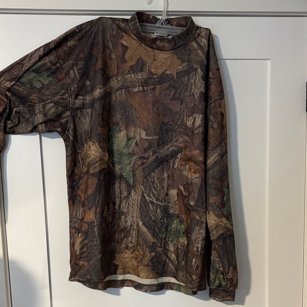 Camouflage Long Sleeve Men's Shirt